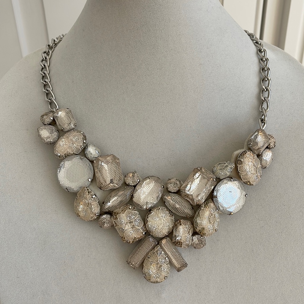 Beautiful, Handmade Stone Necklace